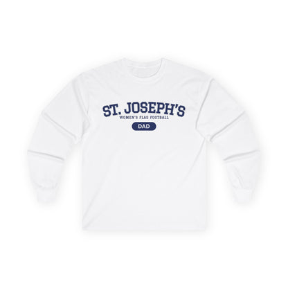 SJBK Varsity DAD Long Sleeve Cotton Tee
