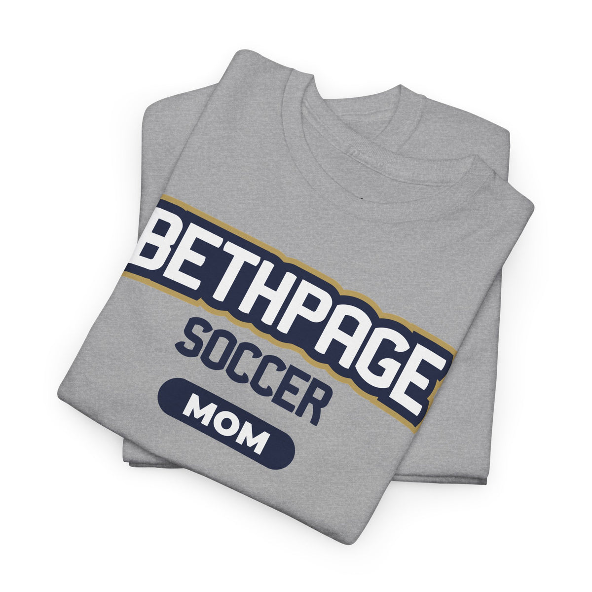 Bethpage Soccer Cotton Tee - Mom