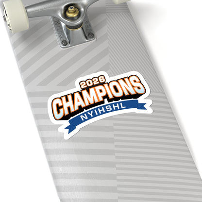 2026 NYIHSHL Champions — Long Beach Stickers