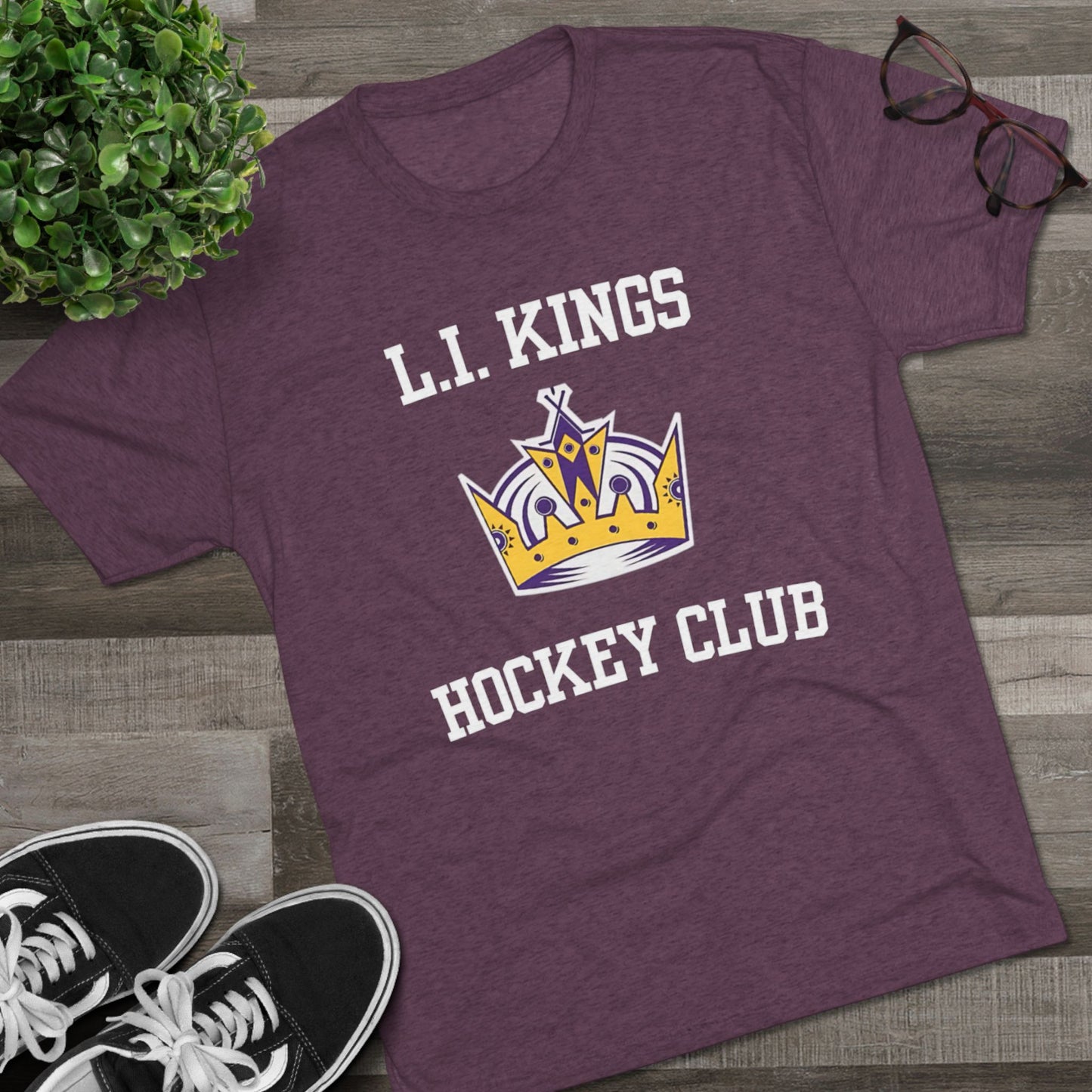 L.I. Kings Dri-Fit Triblend Tee (Custom)