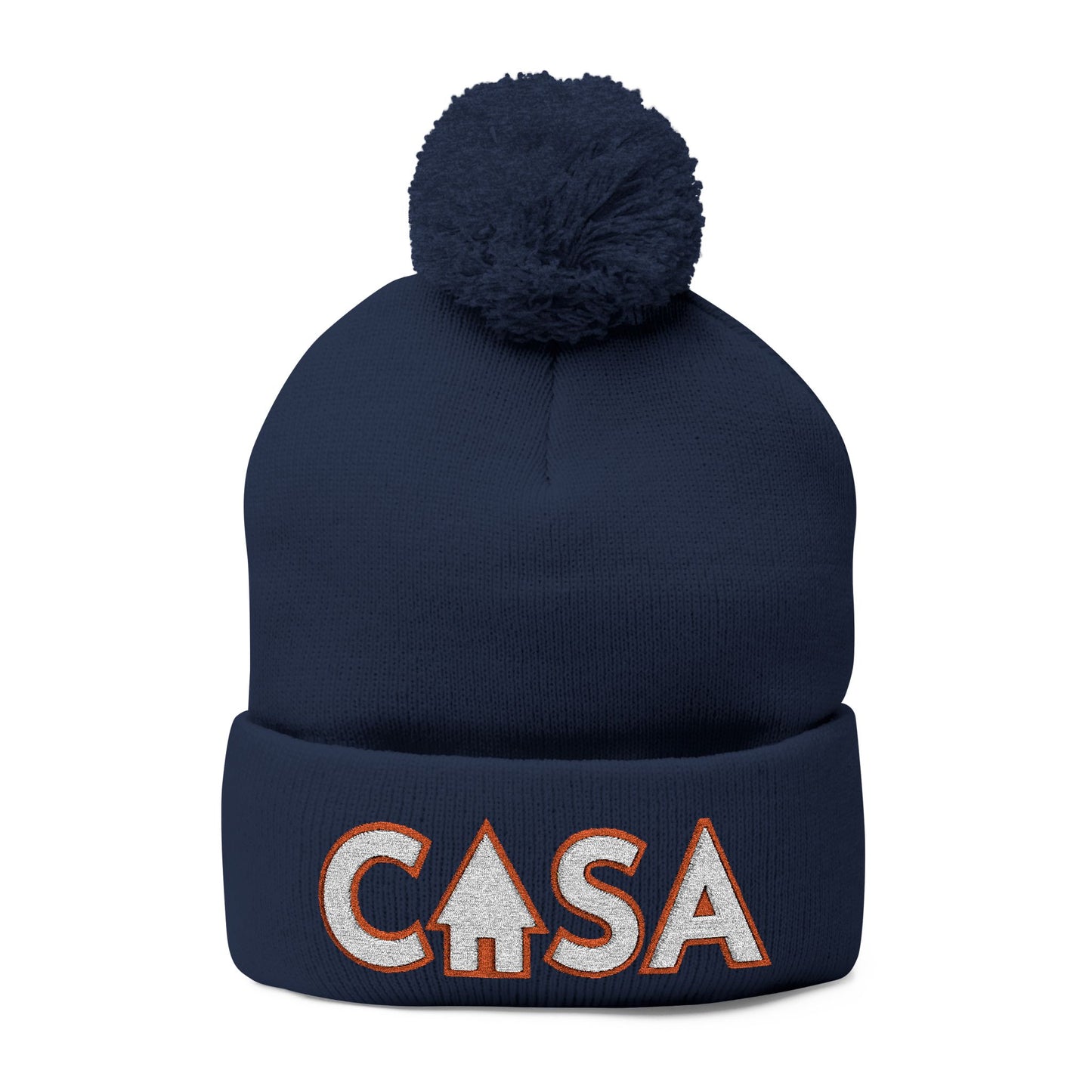 Isles House CASA Pom-Pom Knit Cap