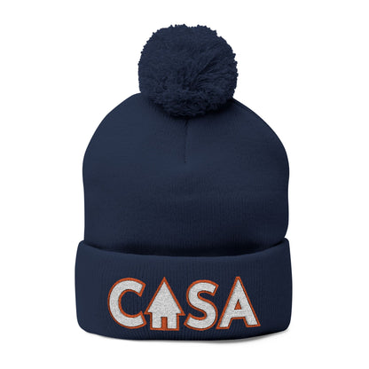 Isles House CASA Pom-Pom Knit Cap