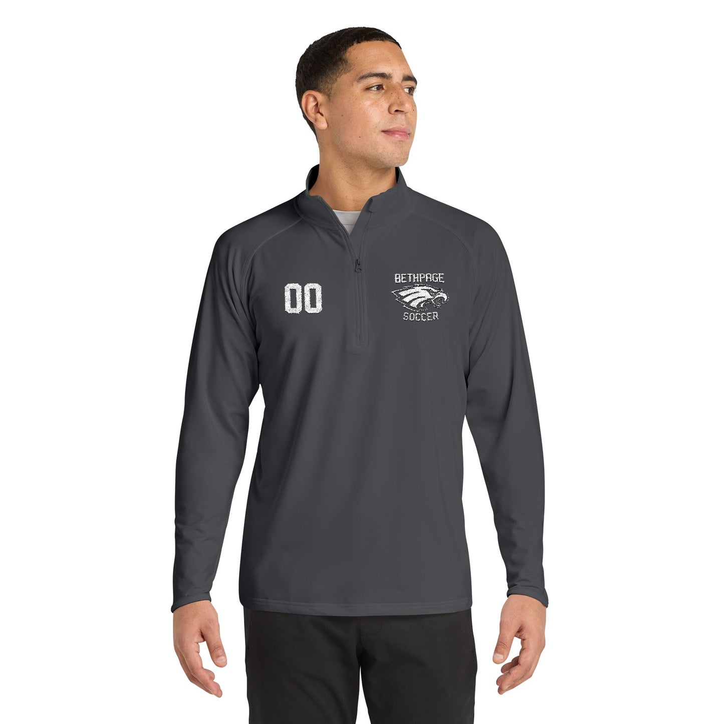 Bethpage Soccer Sport-Wick® Quarter-Zip Pullover (Custom)