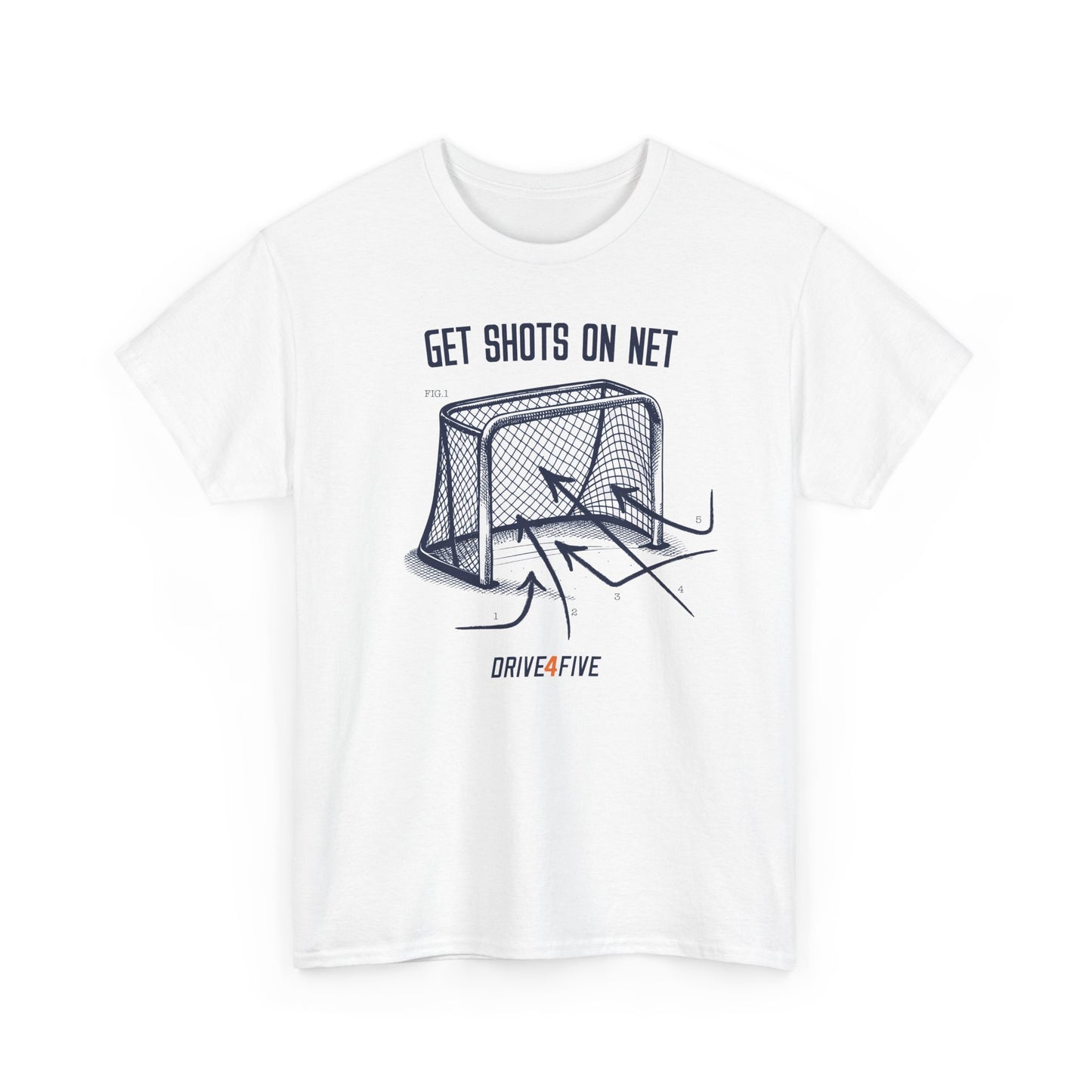 Drive4Five "Shots On Net" Tee Shirt
