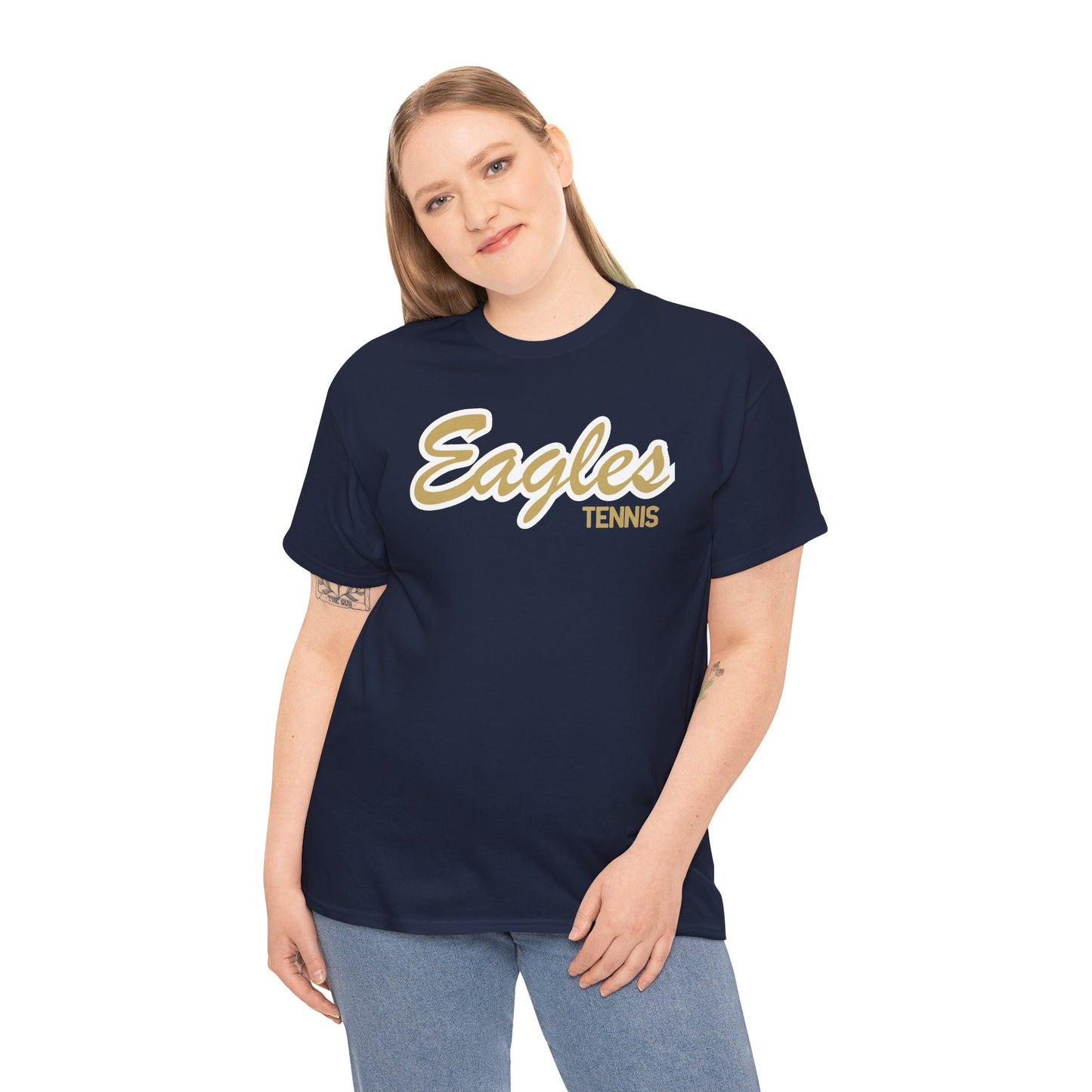Bethpage Tennis Cotton Tee - Script