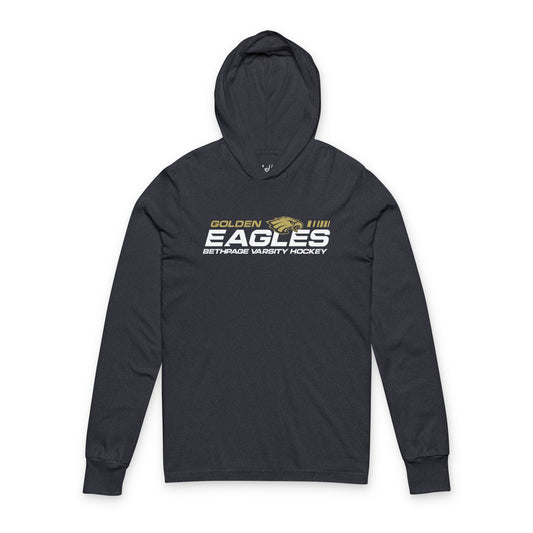 Bethpage Hockey Warmup Hooded Long Sleeve Tee