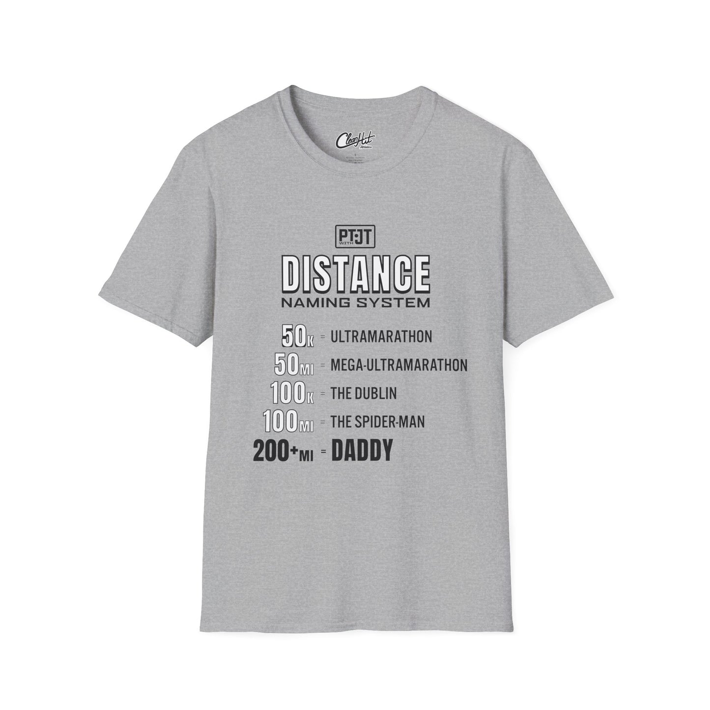 PT With JT - The Ultramarathon Unisex Softstyle T-Shirt