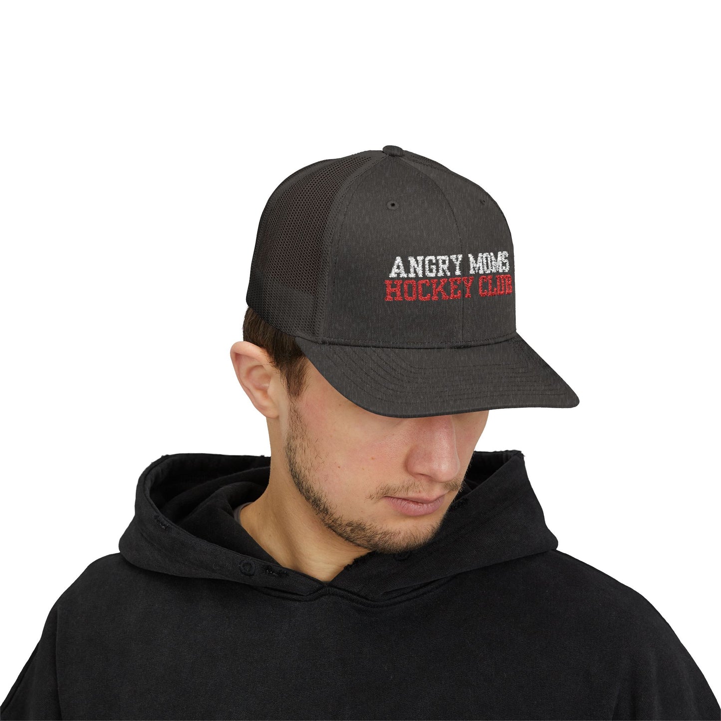 Angry Moms Snapback Trucker Cap