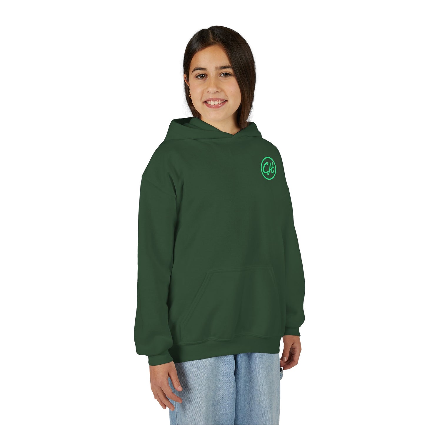 Gildan Youth Heavy Blend Hooded Sweatshirt