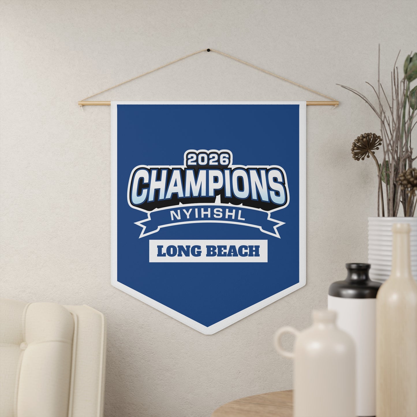 2026 NYIHSHL Champions — Long Beach Pennant