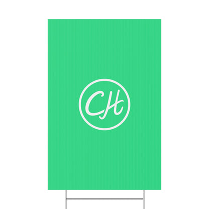 Plastic Yard Sign (18"x12", 24"x18", 36"x24")