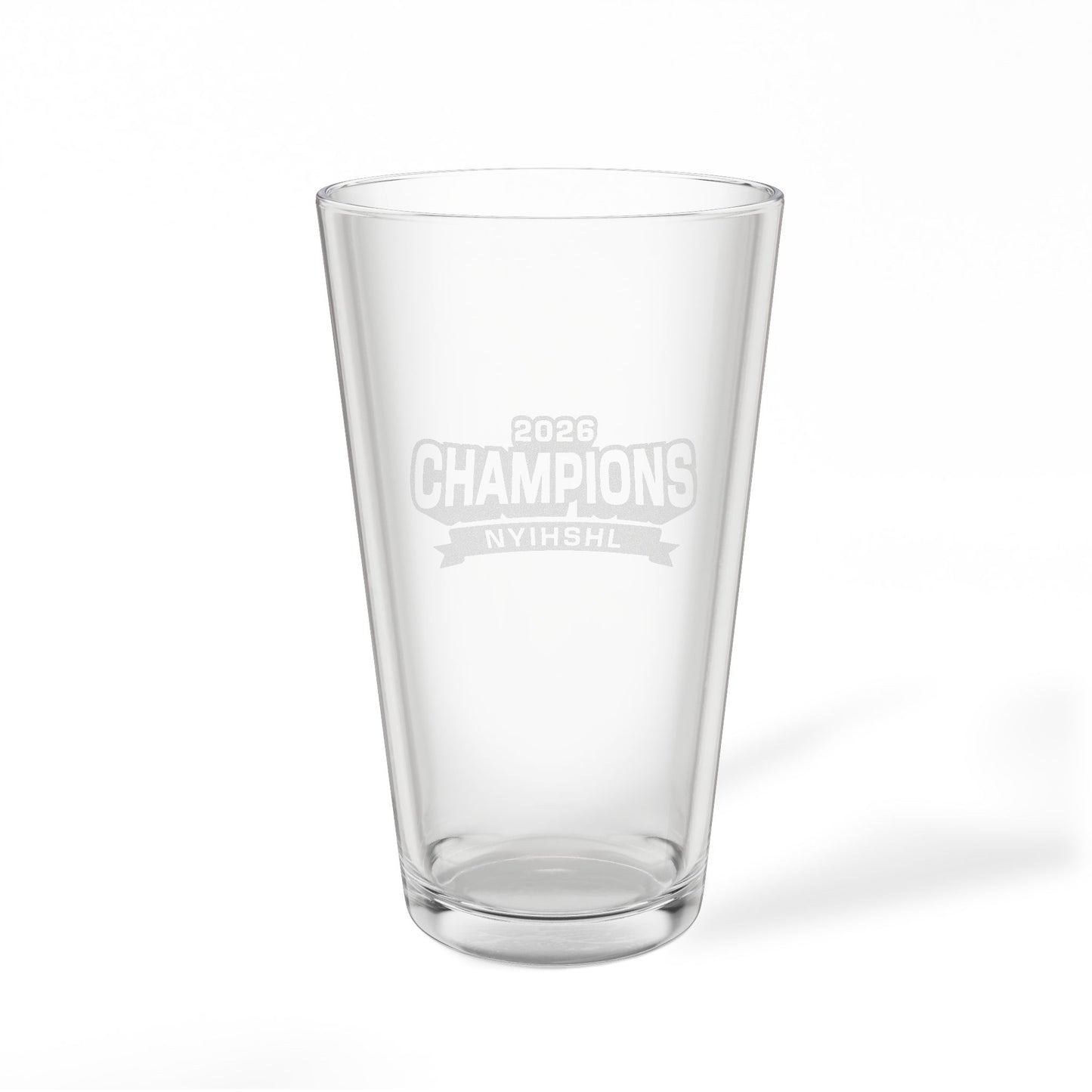 2026 NYIHSHL Champions Pint Glass