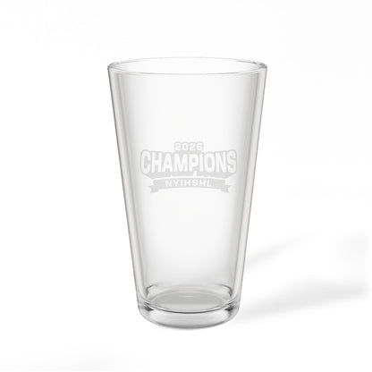 2026 NYIHSHL Champions Pint Glass