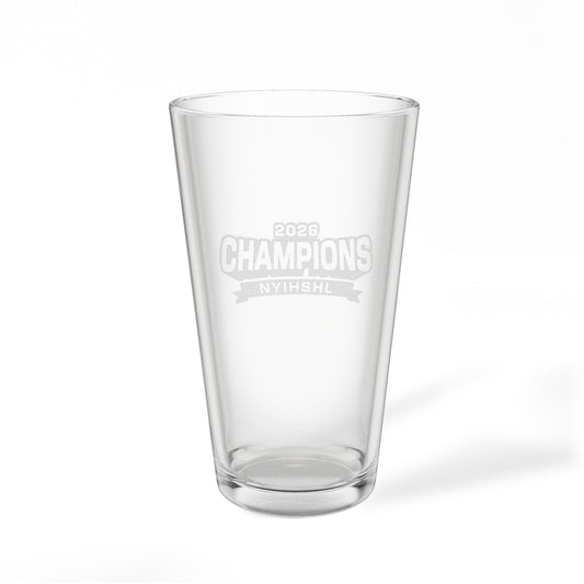 2026 NYIHSHL Champions Pint Glass