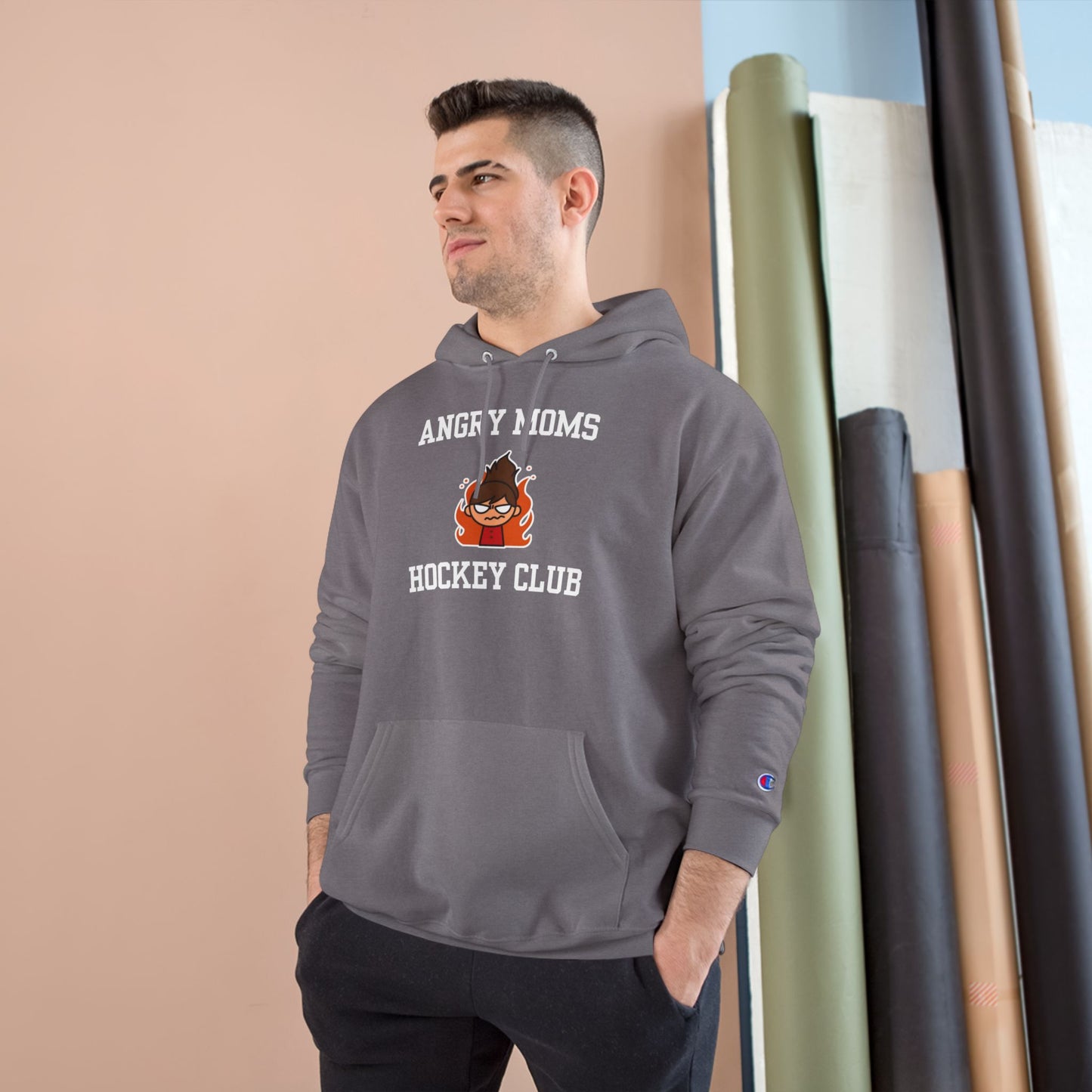 Angry Moms Champion Hoodie