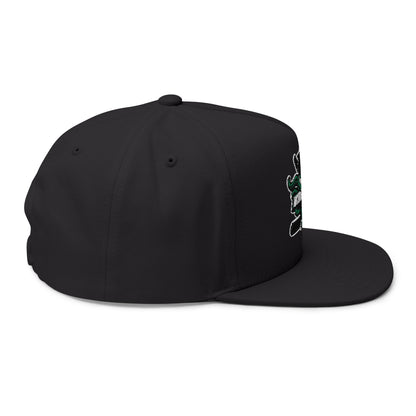 Kraken HC Logo Flat Brim Hat (Custom)