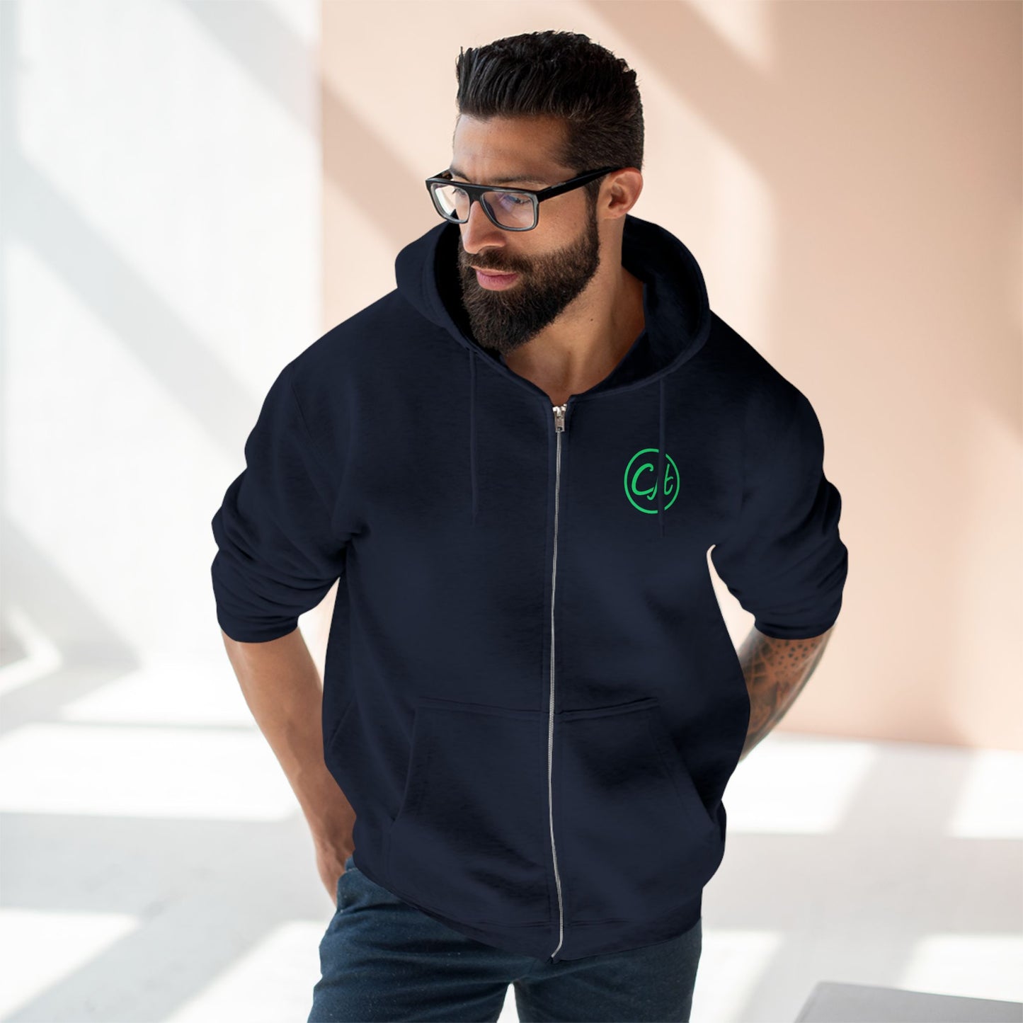 Lane Seven Unisex Zip Hoodie