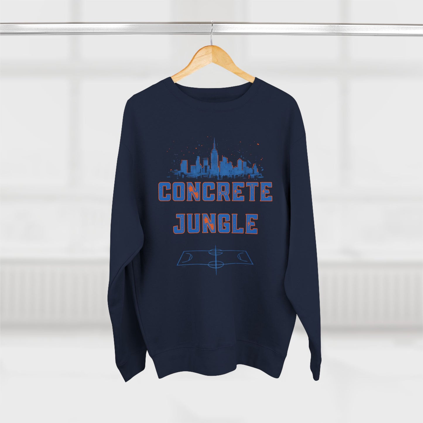TrueKnicksFan "Concrete Jungle" Crewneck