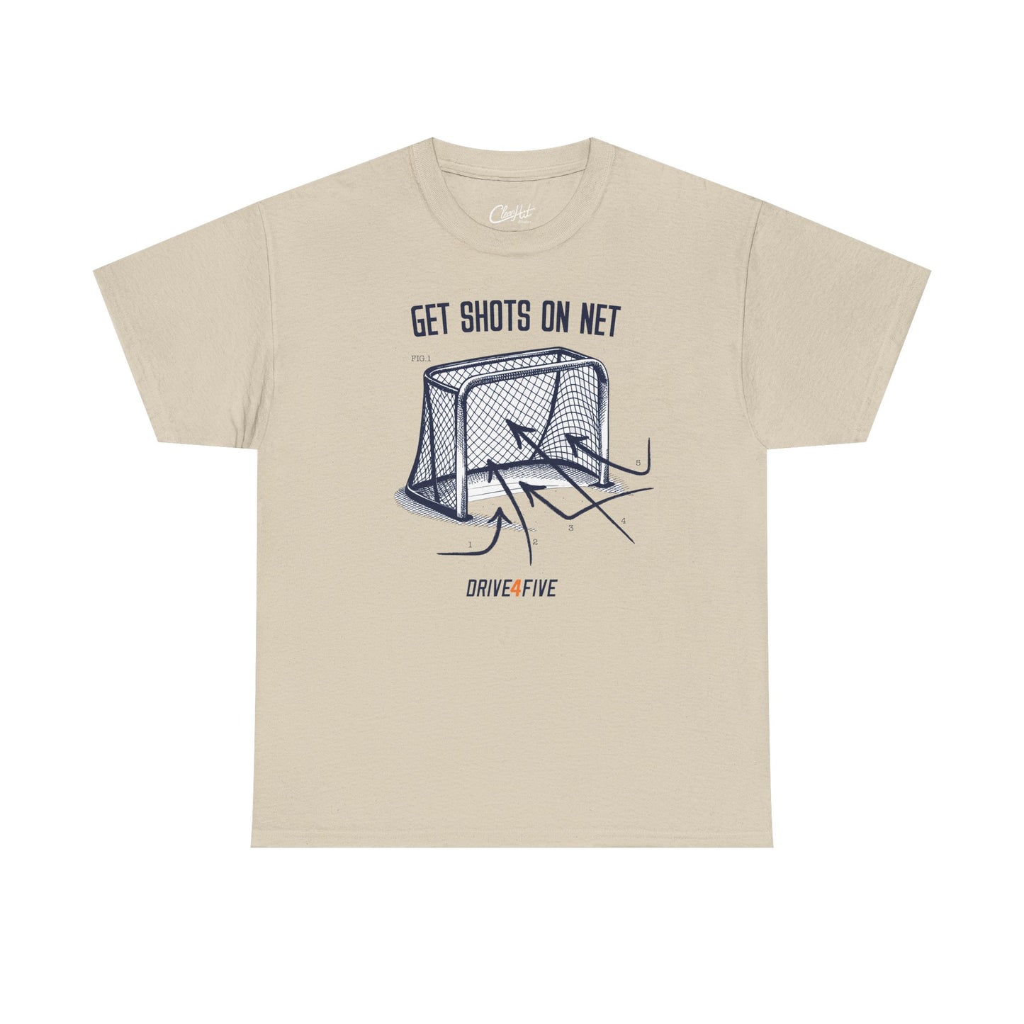 Drive4Five "Shots On Net" Tee Shirt