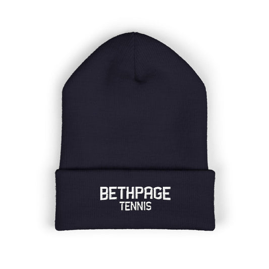 Bethpage Tennis Beanie - Wordmark
