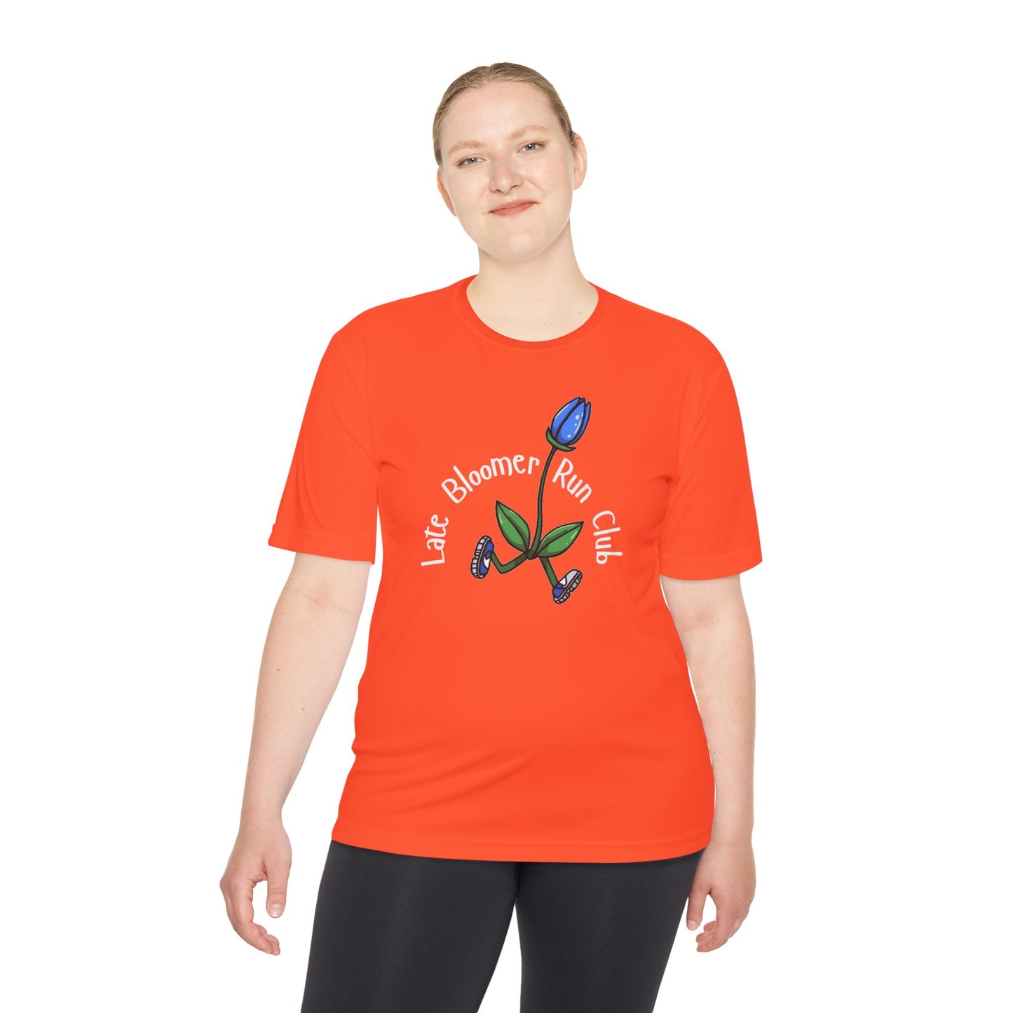 PT With JT - Washington State Late Bloomer Run Club Unisex Moisture Wicking Tee