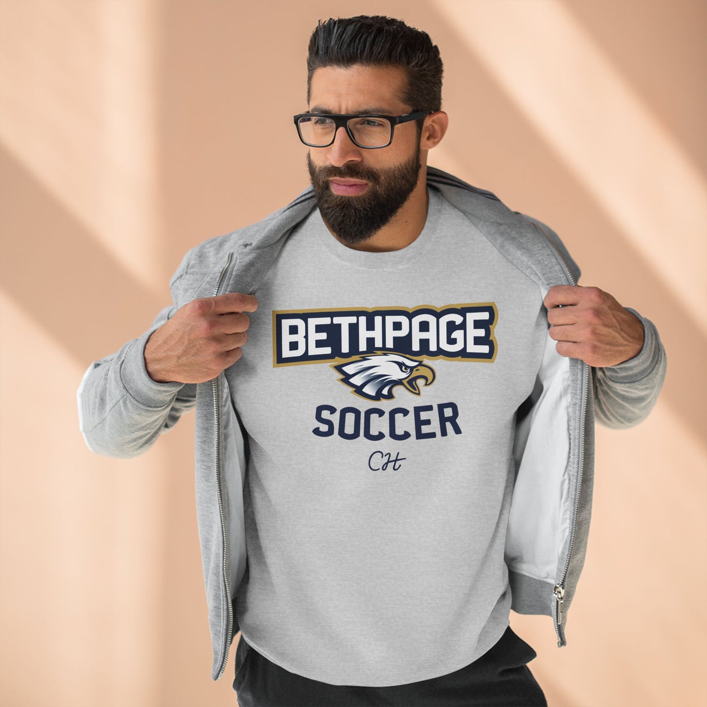 Bethpage Soccer Crewneck Sweatshirt - Arch