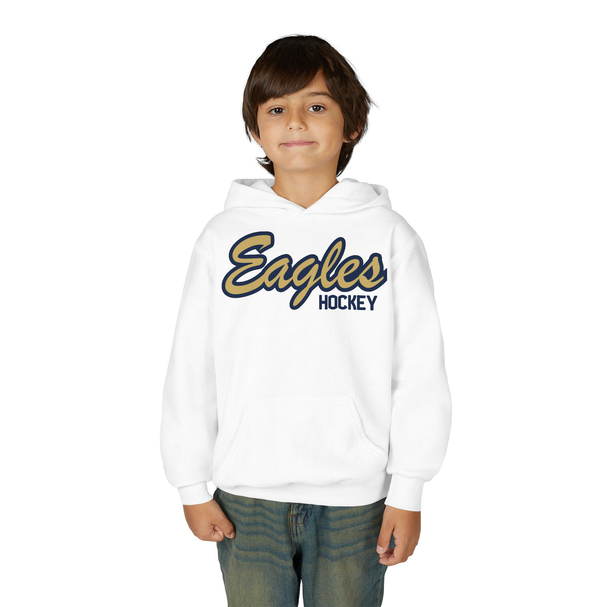 Bethpage Hockey Youth Sweatshirt - Script