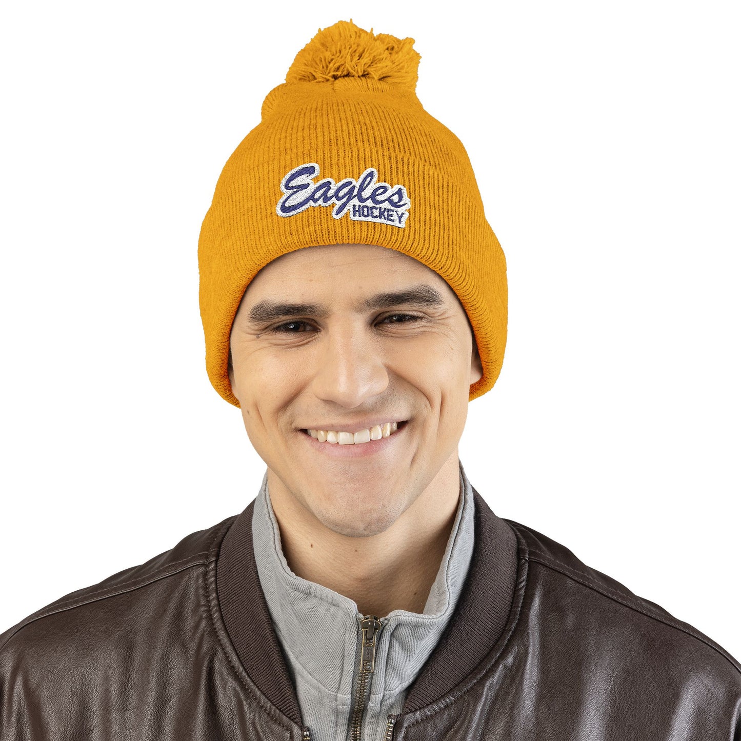 Bethpage Hockey Pom-Pom Knit Cap