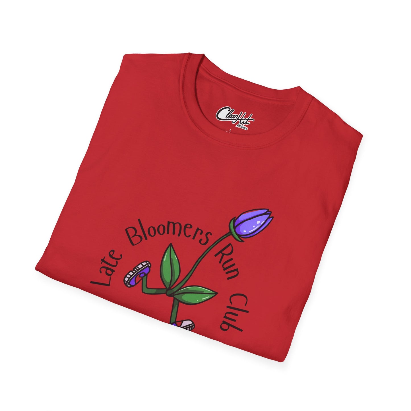 PT With JT Late Bloomers Run Club Unisex Softstyle T-Shirt