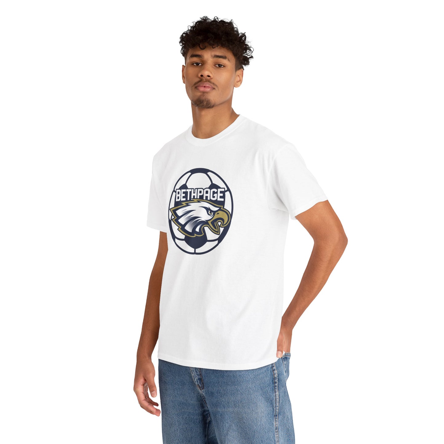 Bethpage Soccer Unisex Heavy Cotton Tee