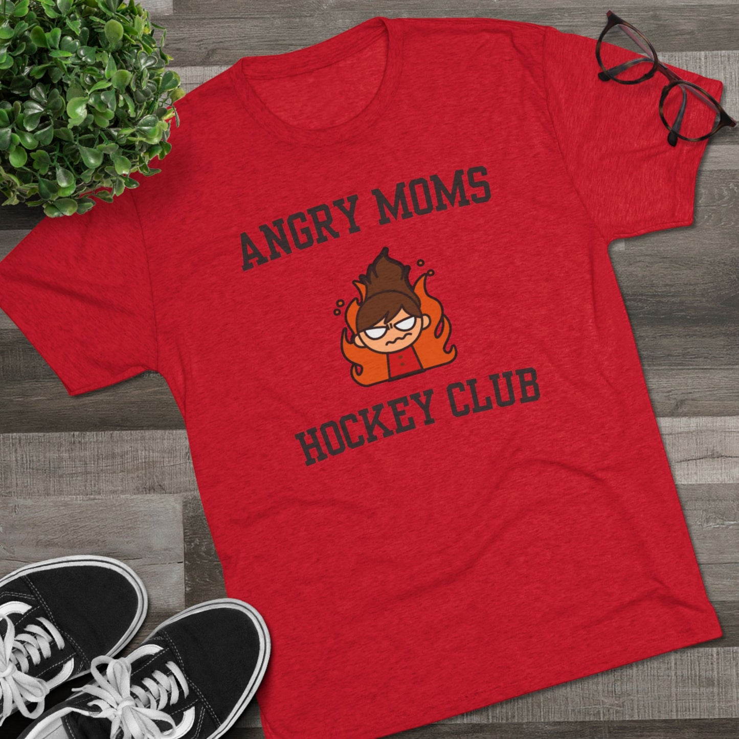 Angry Moms Dri-Fit Triblend Tee (Custom)