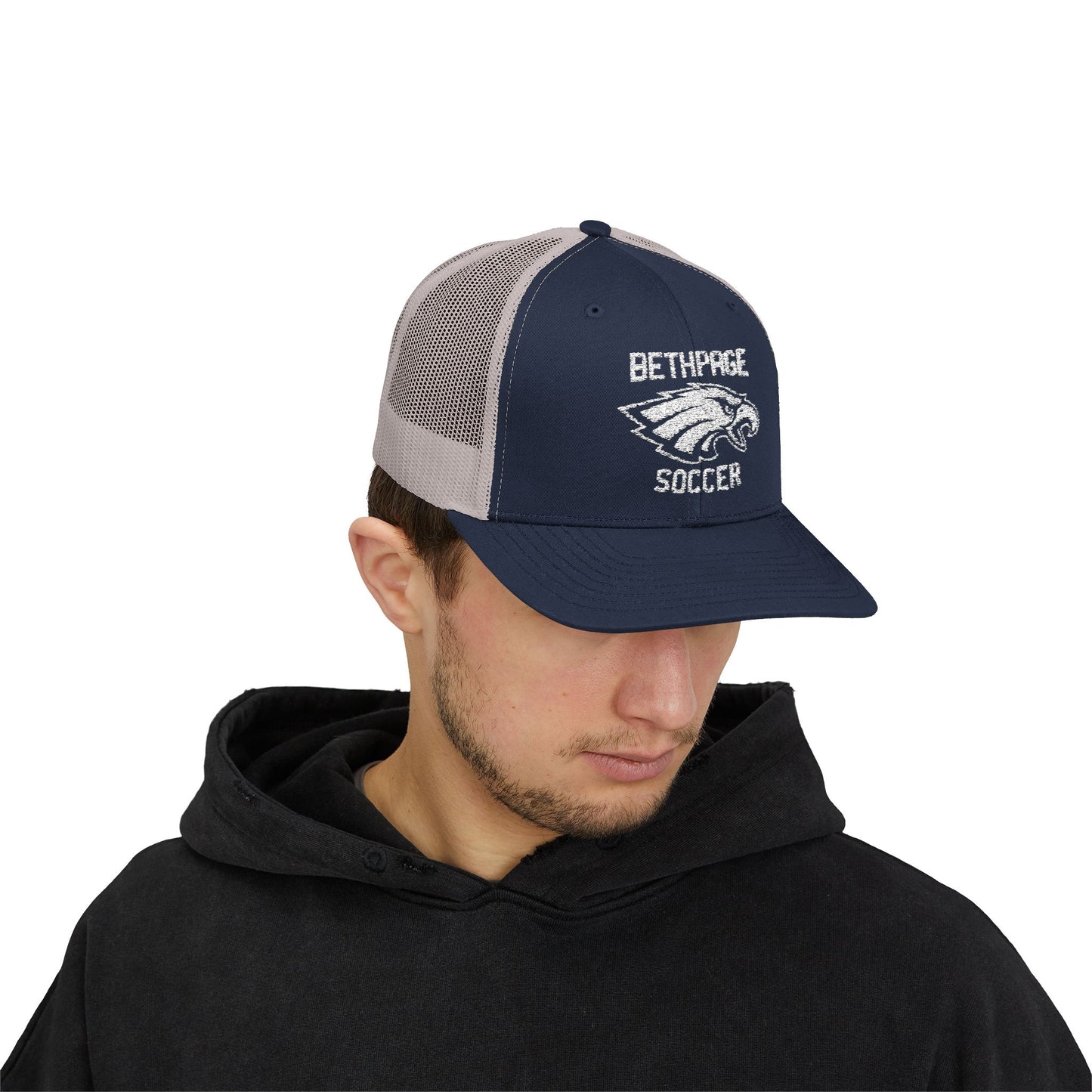 Bethpage Soccer Trucker Cap - Eagle