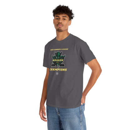 Kraken H.C. Champions Tee — 2026 Summer League Hockey Team Shirt