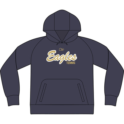 Bethpage Tennis Tech Fleece Hooded Sweatshirt - Script