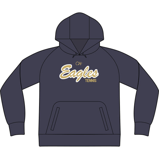 Bethpage Tennis Tech Fleece Hooded Sweatshirt - Script