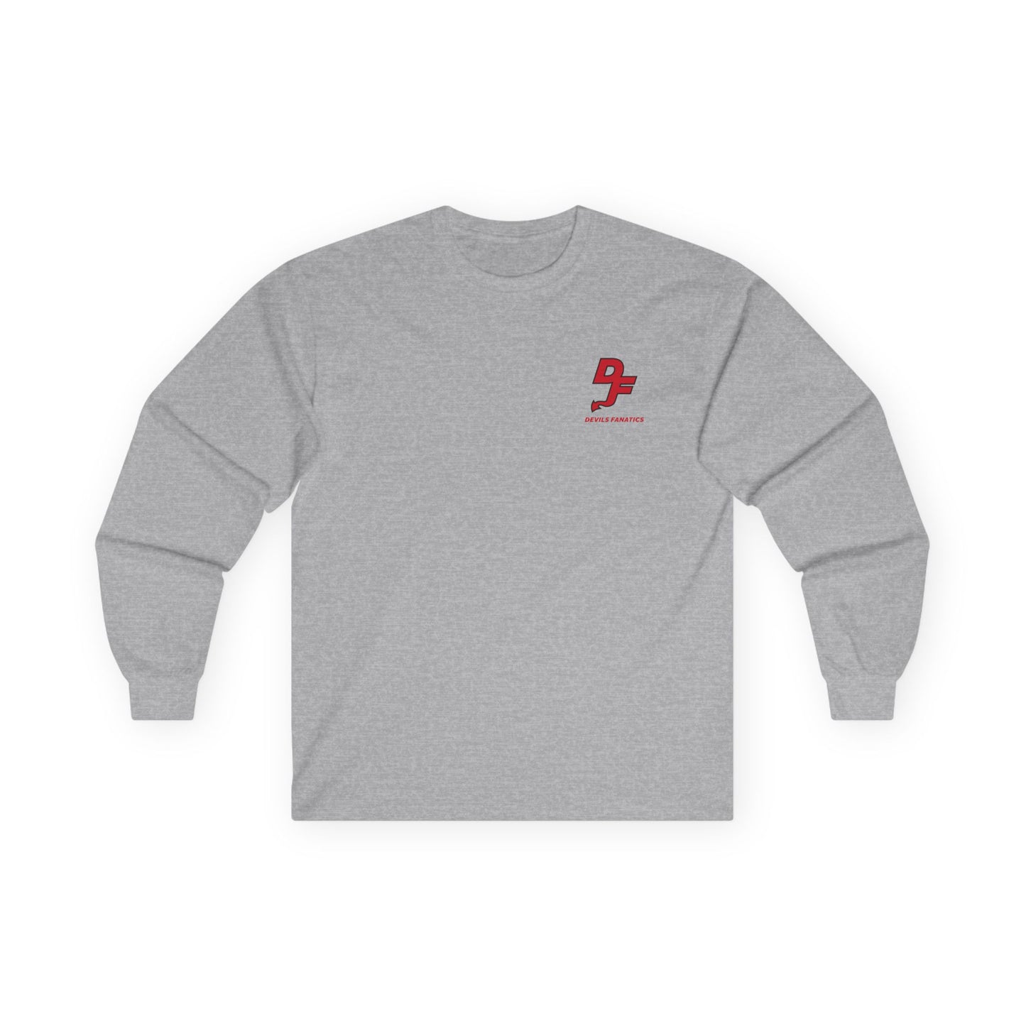 Devils Fanatics Small Logo Long Sleeve Tee