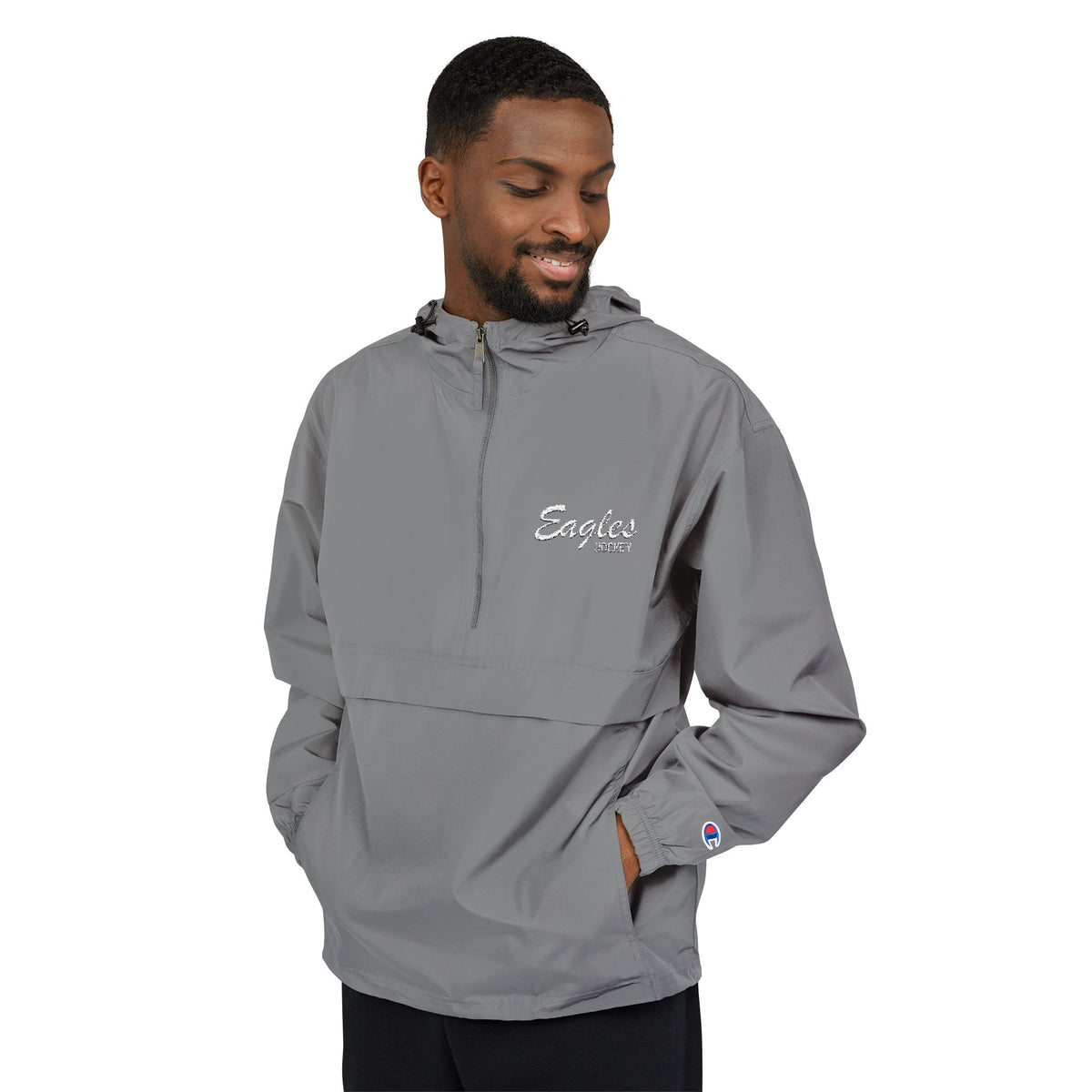 Bethpage Hockey Champion Windbreaker Jacket - Script