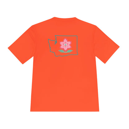 PT With JT - Washington State Late Bloomer Run Club Unisex Moisture Wicking Tee