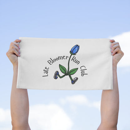 PT With JT - Late Bloomer Run Club Towel, 11x18