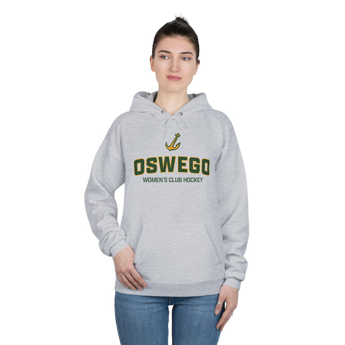 Oswego Women's Club Hockey Hoodie - Full Arch