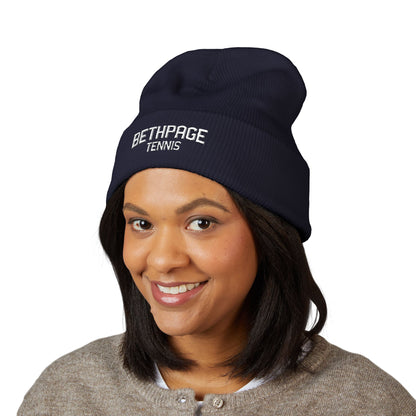 Bethpage Tennis Beanie - Wordmark
