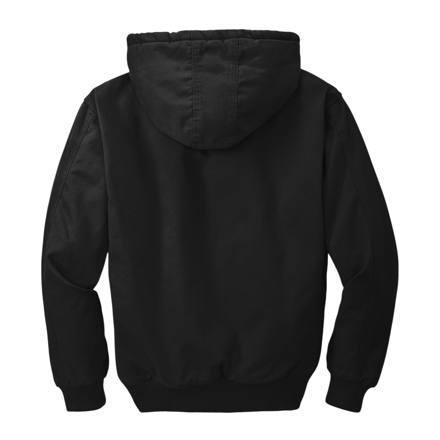 CornerStone® Men's Duck Cloth Hooded Work Jacket (Embroidery)