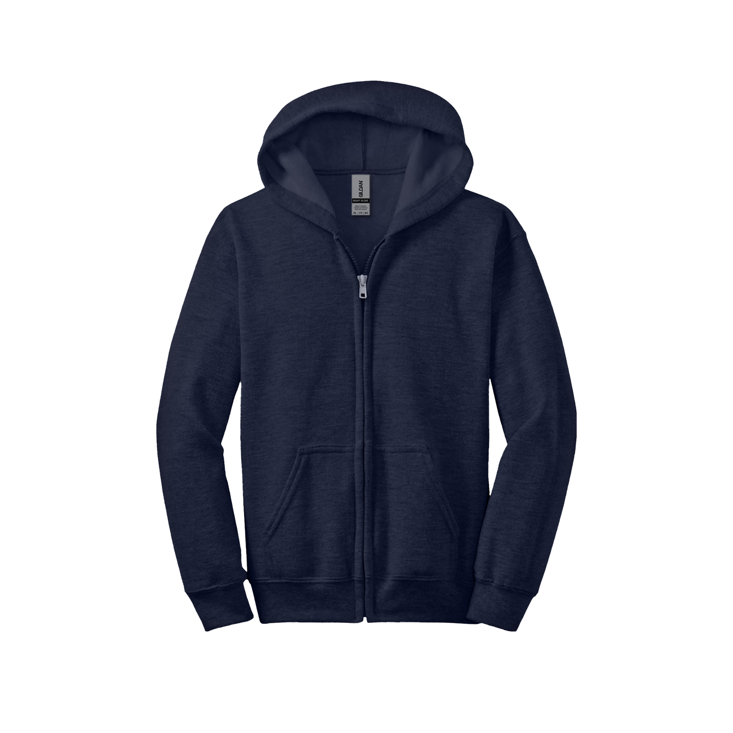 Youth Gildan 18600B Heavy Blend Zipped Hoodie