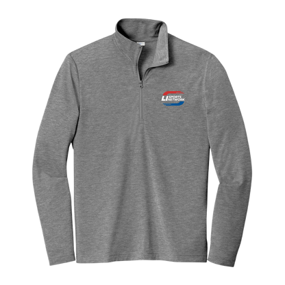 LSIN Tri-Blend Wicking Quarter-Zip Pullover