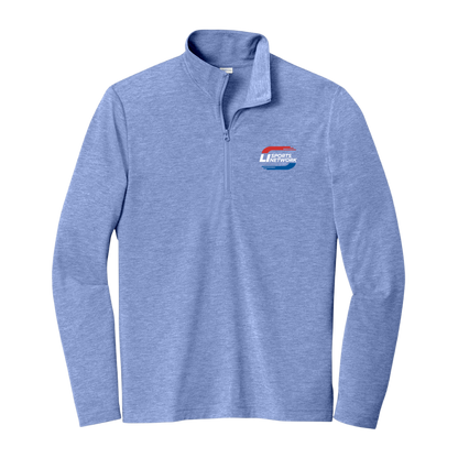LSIN Tri-Blend Wicking Quarter-Zip Pullover