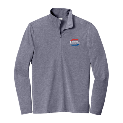 LSIN Tri-Blend Wicking Quarter-Zip Pullover