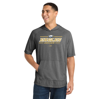 Bethpage Soccer Performance Short Sleeve Hoodie - Athletic