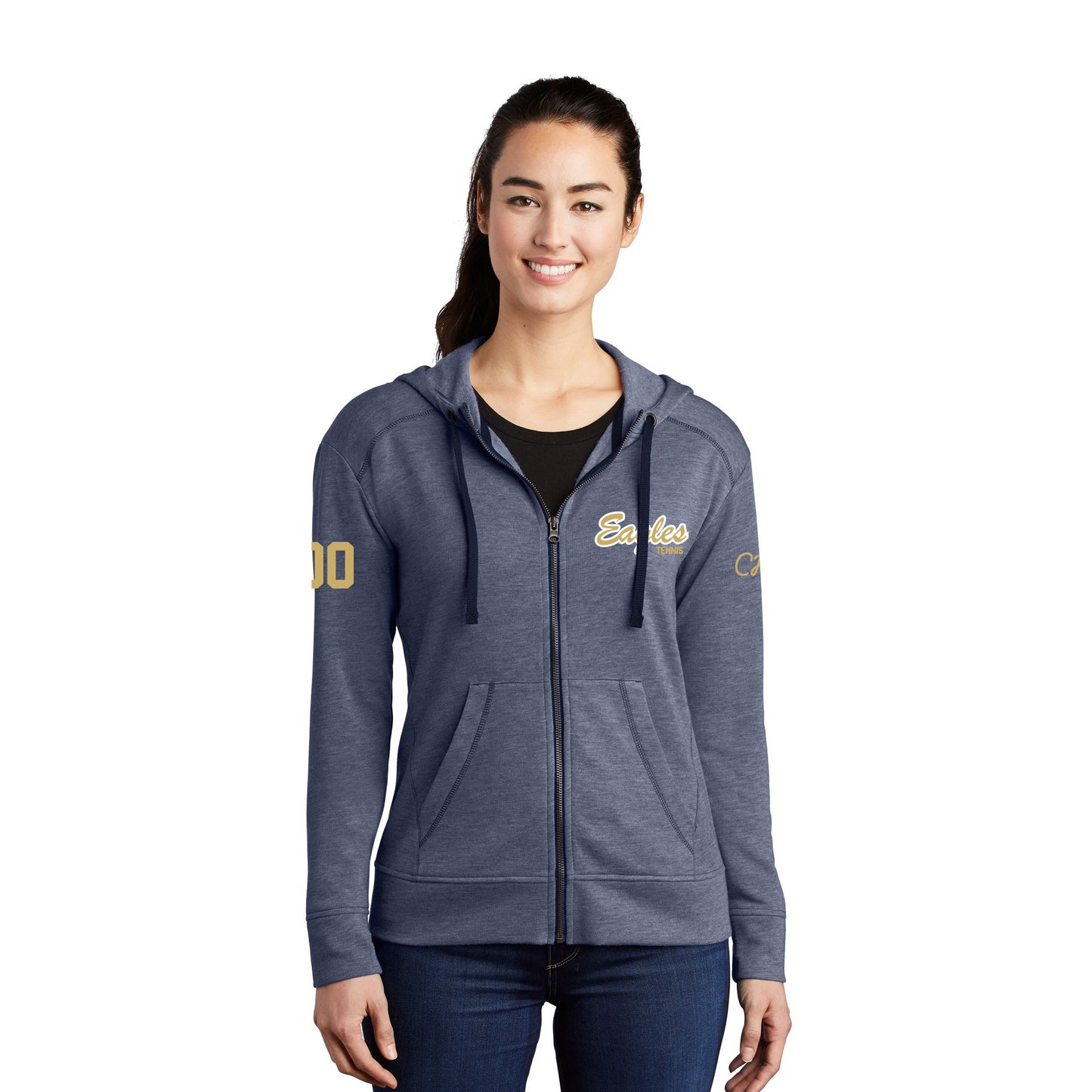 Bethpage Tennis PosiCharge Full-Zip Jacket - Script