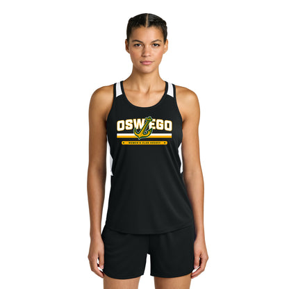 Oswego Women's Club Hockey Tank Top - Stripes