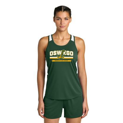 Oswego Women's Club Hockey Tank Top - Stripes